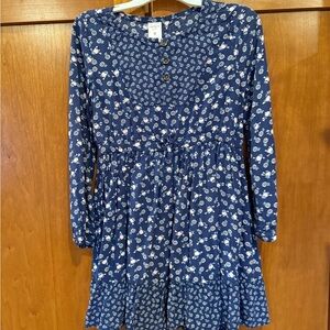 Carter's Navy Floral Casual Dress
